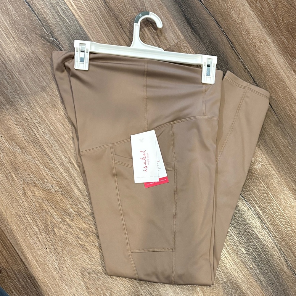 Isabel Maternity by Ingrid & Isabel Tan Skinny Pants